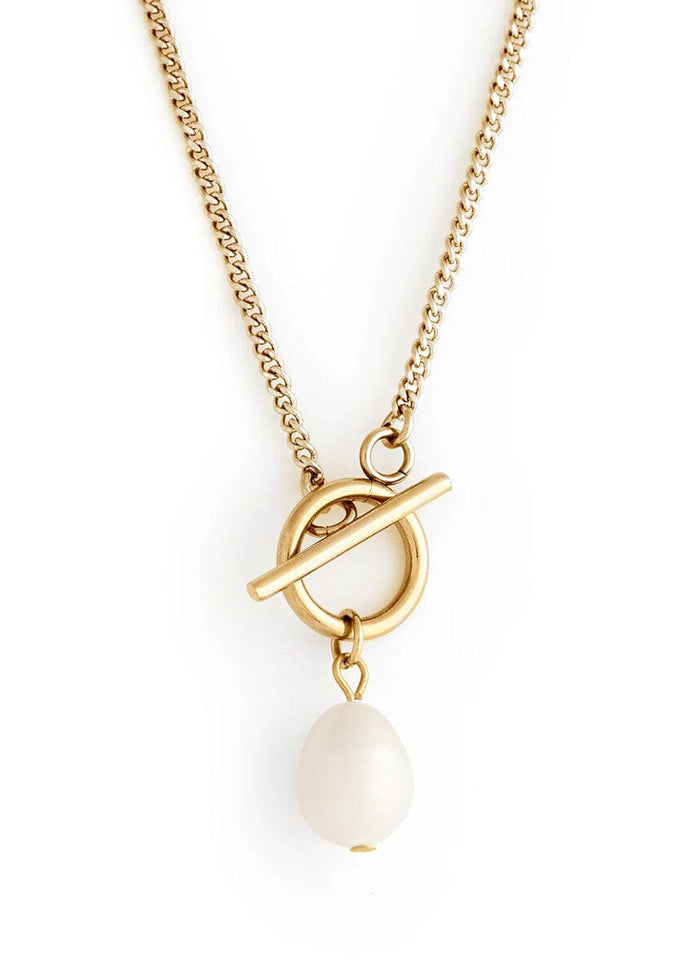 Freshwater Necklace - Gold