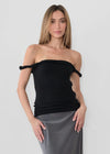 The Alix Top - Black