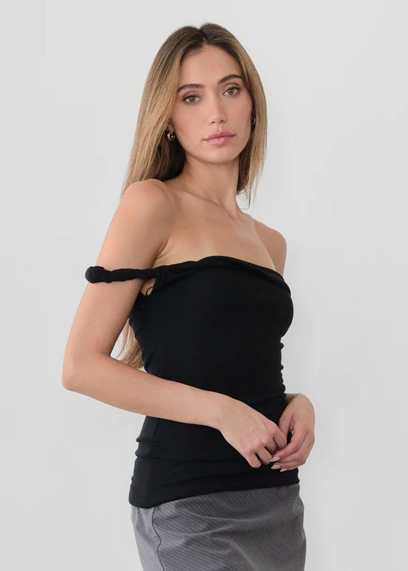 The Alix Top - Black