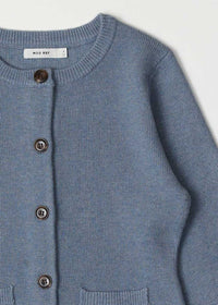 The Tyler Cardigan - Blue