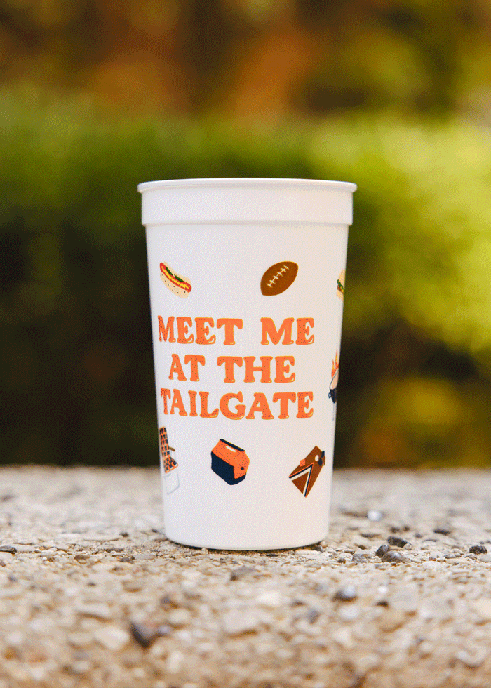 Meet Me At The Tailgate Stadium Cup