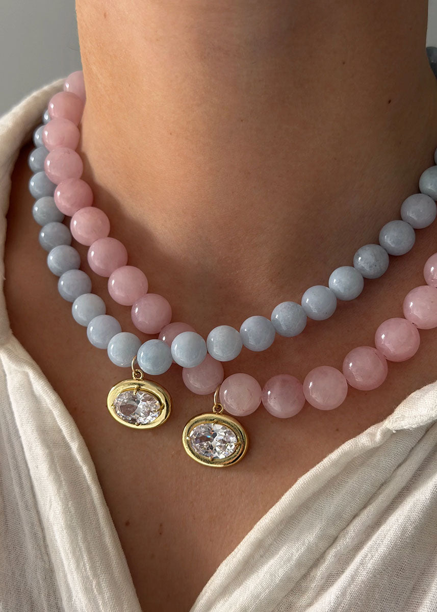 Naples Necklace - Light Blue