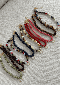 Naples Necklace - Fall Brown