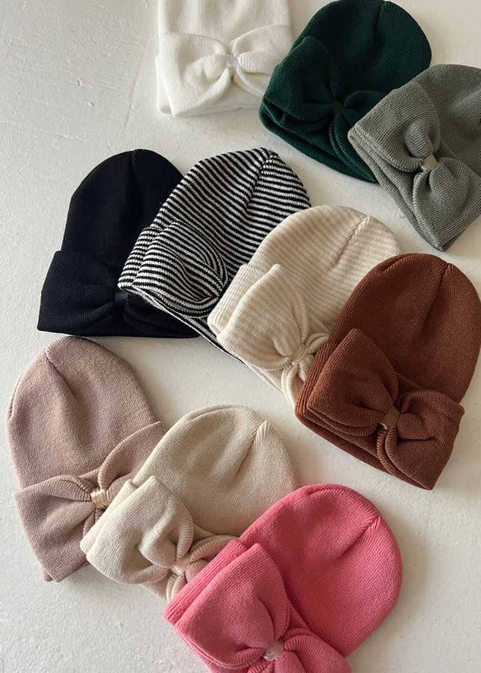 Baby's First Hat - Fern Bow