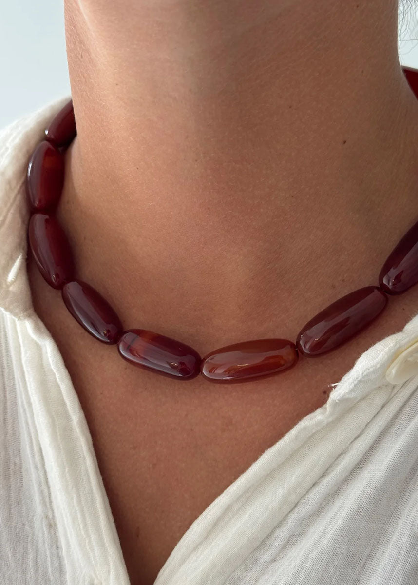 Bengie Amber Necklace