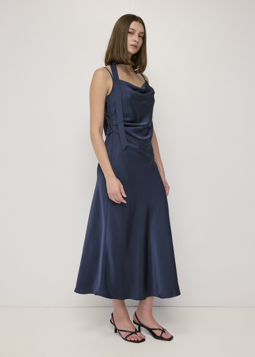 The Arden Dress - Navy