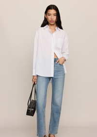 The Gallery Button-Up - White