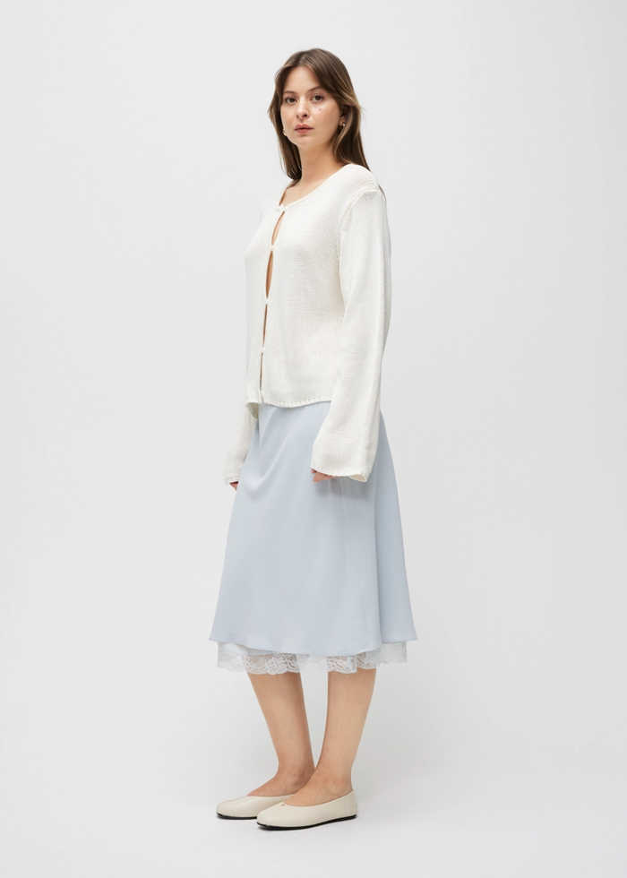 The Morgan Cardigan - Cream