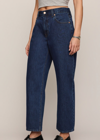 The Off Duty Bowed Ankle Jean - Horizon