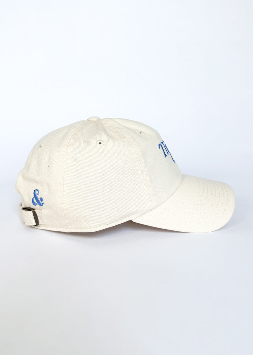 Third Coast Dad Hat - Ivory & Cobalt