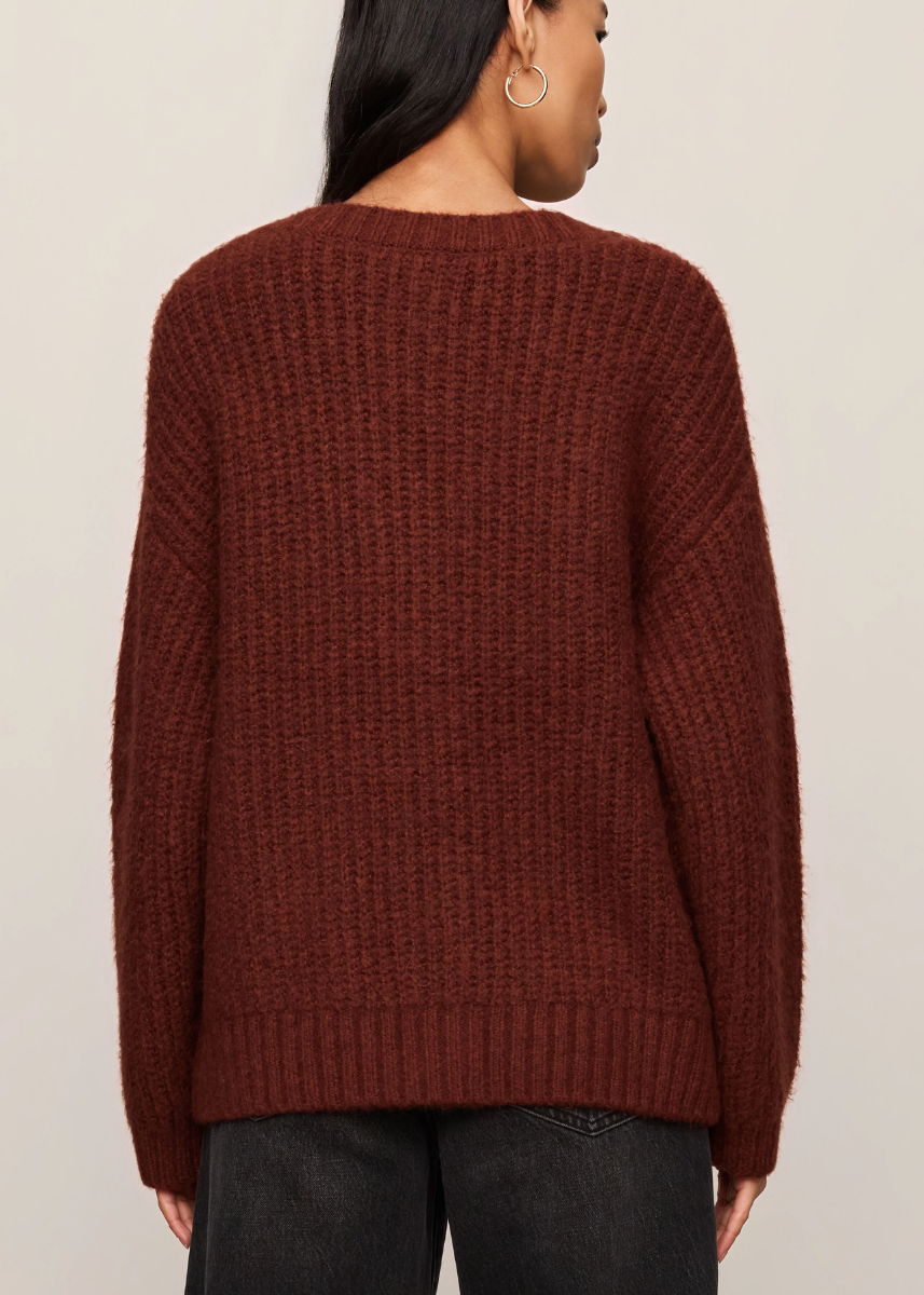 Whitmore Cardigan - Velvet Rouge