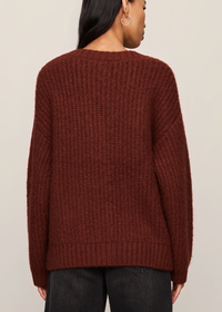 Whitmore Cardigan - Velvet Rouge