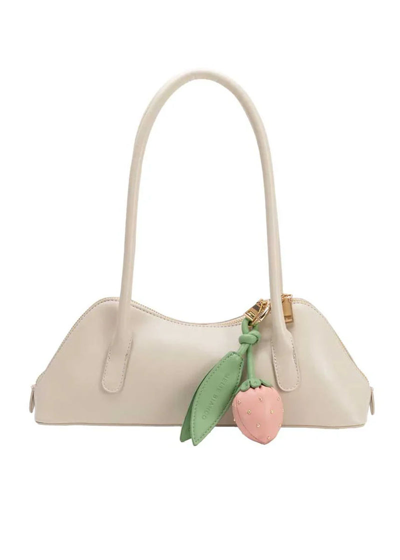 Strawberry Bag Charm - Pink
