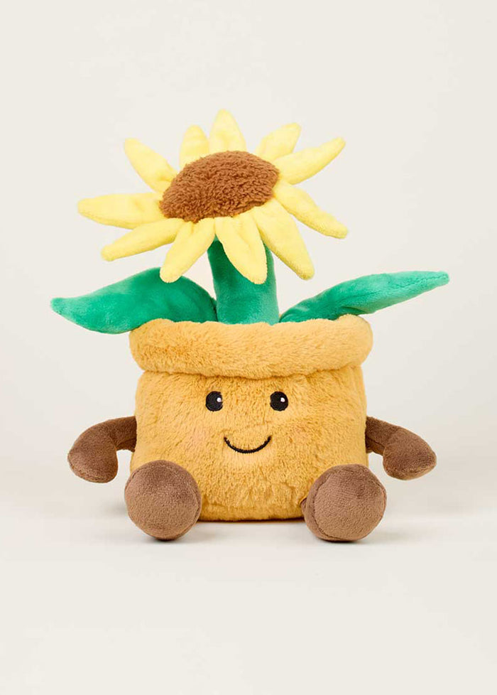 Flower Pot Warmies - Yellow