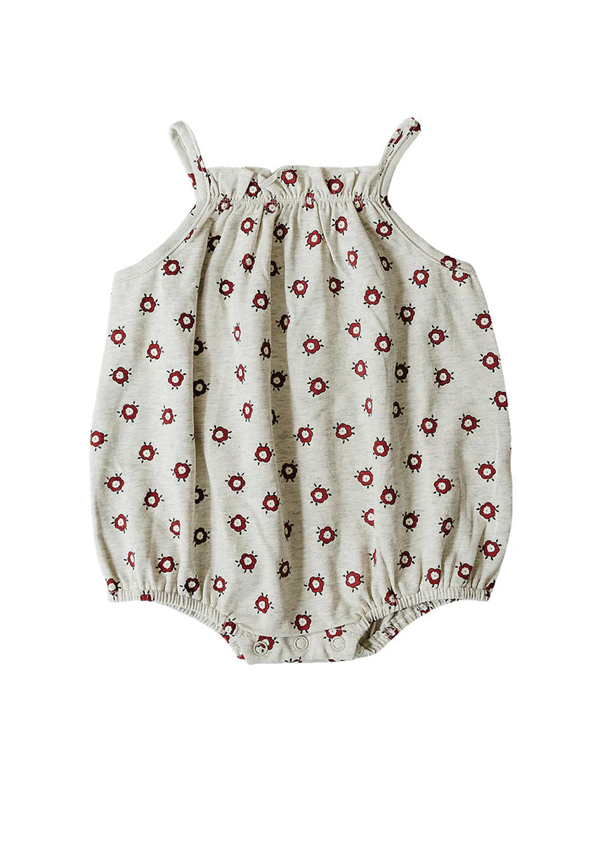 Floral Tank Bubble Romper