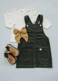 Pointelle Long Sleeve Tee - Cream