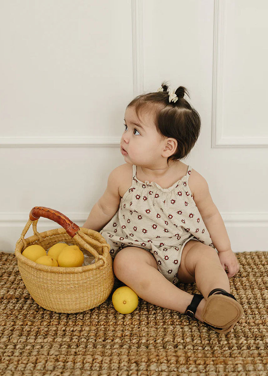 Floral Tank Bubble Romper