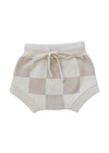 Checkered Knit Bloomers