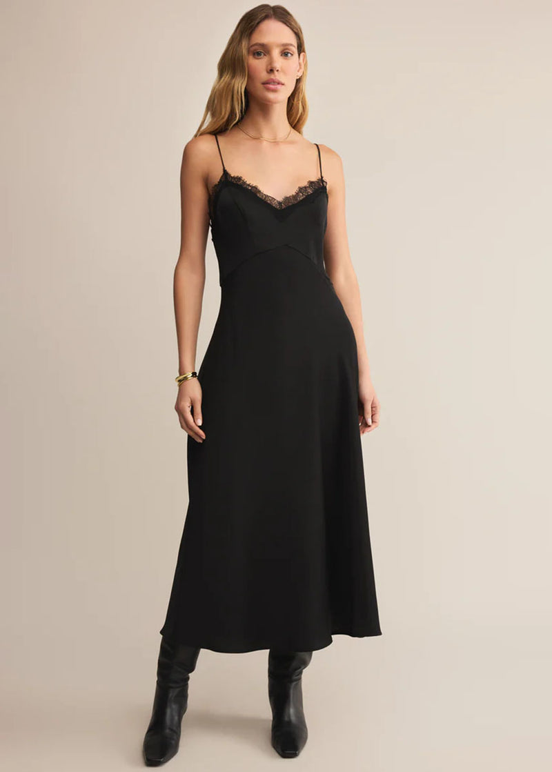 After Hours Midi Dress - Black