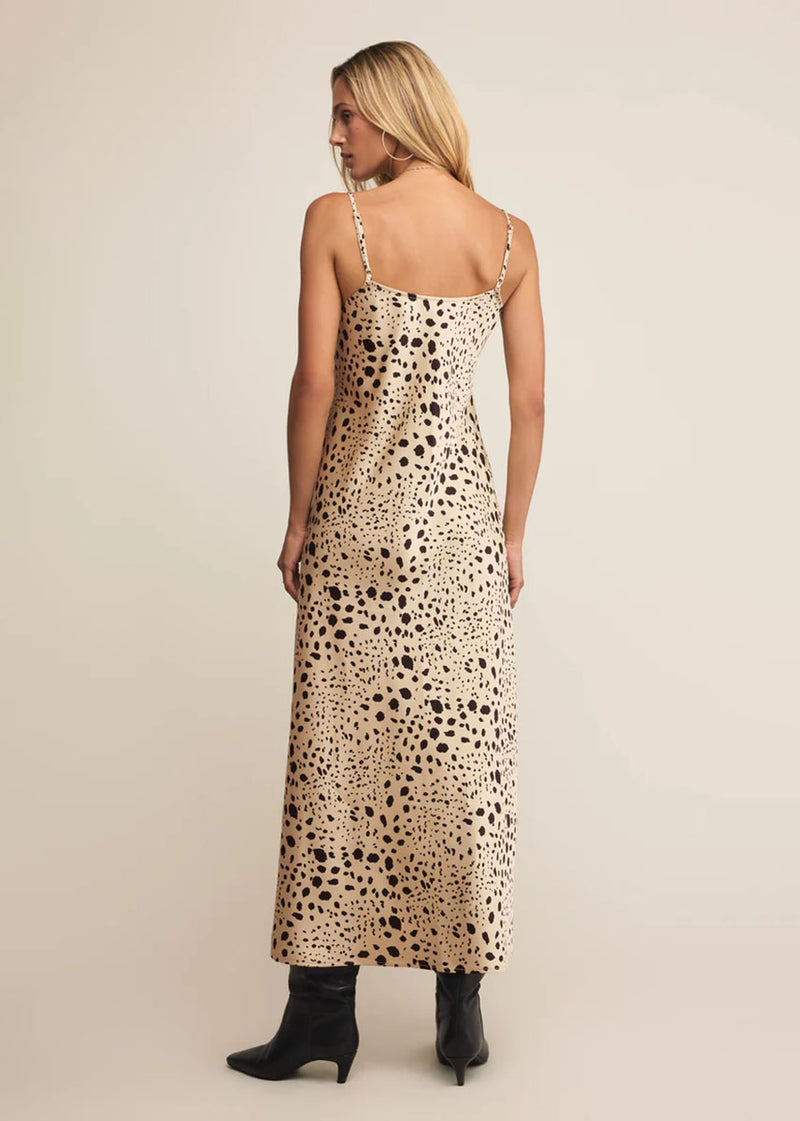 Crystal Savanna Midi Dress - Custard