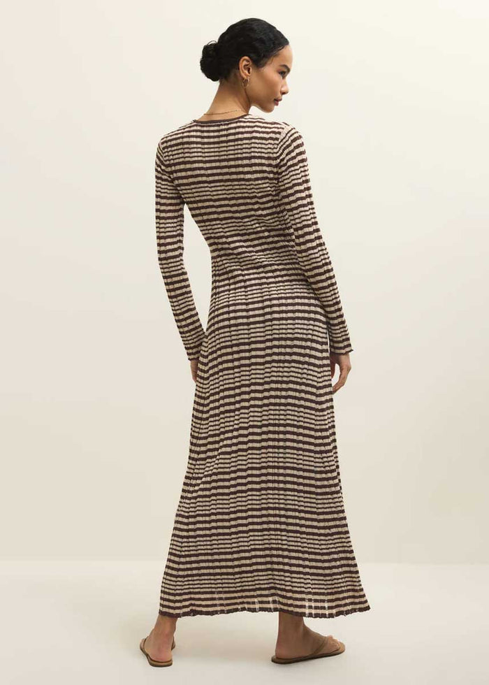 Rosetta Maxi Dress - Chocolate Cherry