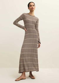 Rosetta Maxi Dress - Chocolate Cherry