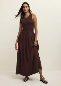 Juniper Maxi Dress - Chocolate Cherry