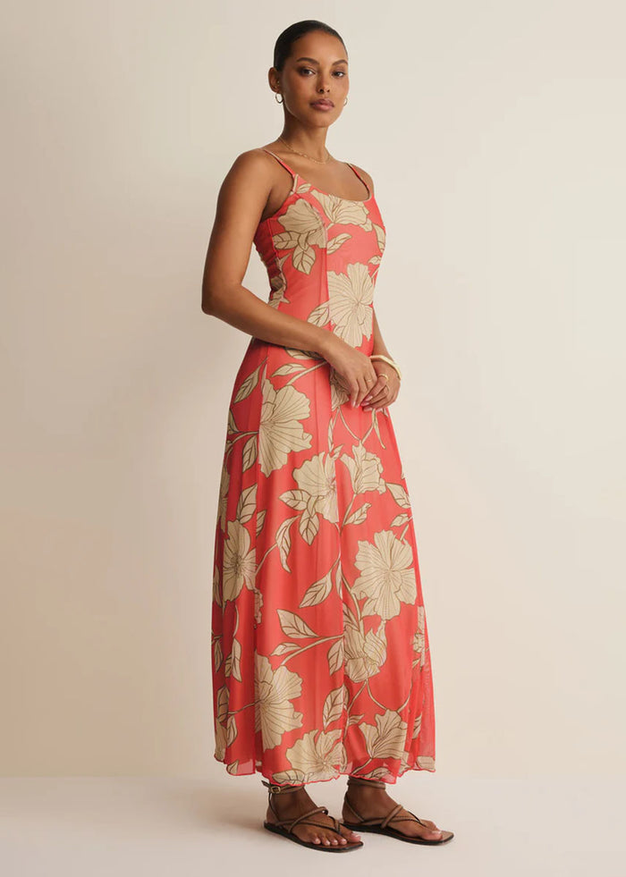 Charisma Bloom Midi Dress - Gelato