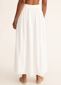 Reina Airy Skirt - White