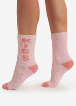 Plush Kiss Socks (2-Pack) - Cotton Candy