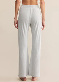 In The Clouds Stripe Pant - Light Denim