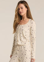 Tess Rosebud Long Sleeve - Sea Salt