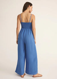 Beachside Jumpsuit - Bay Blue