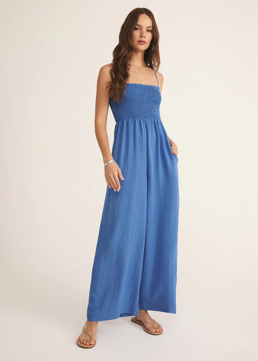 Beachside Jumpsuit - Bay Blue
