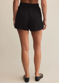 Topanga Linen Short - Black