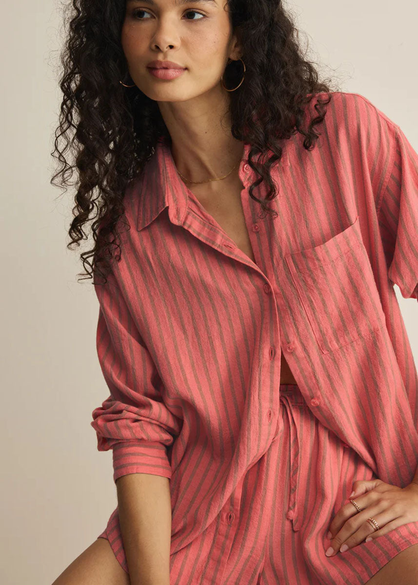 The Perfect Striped Button-Up - Gelato