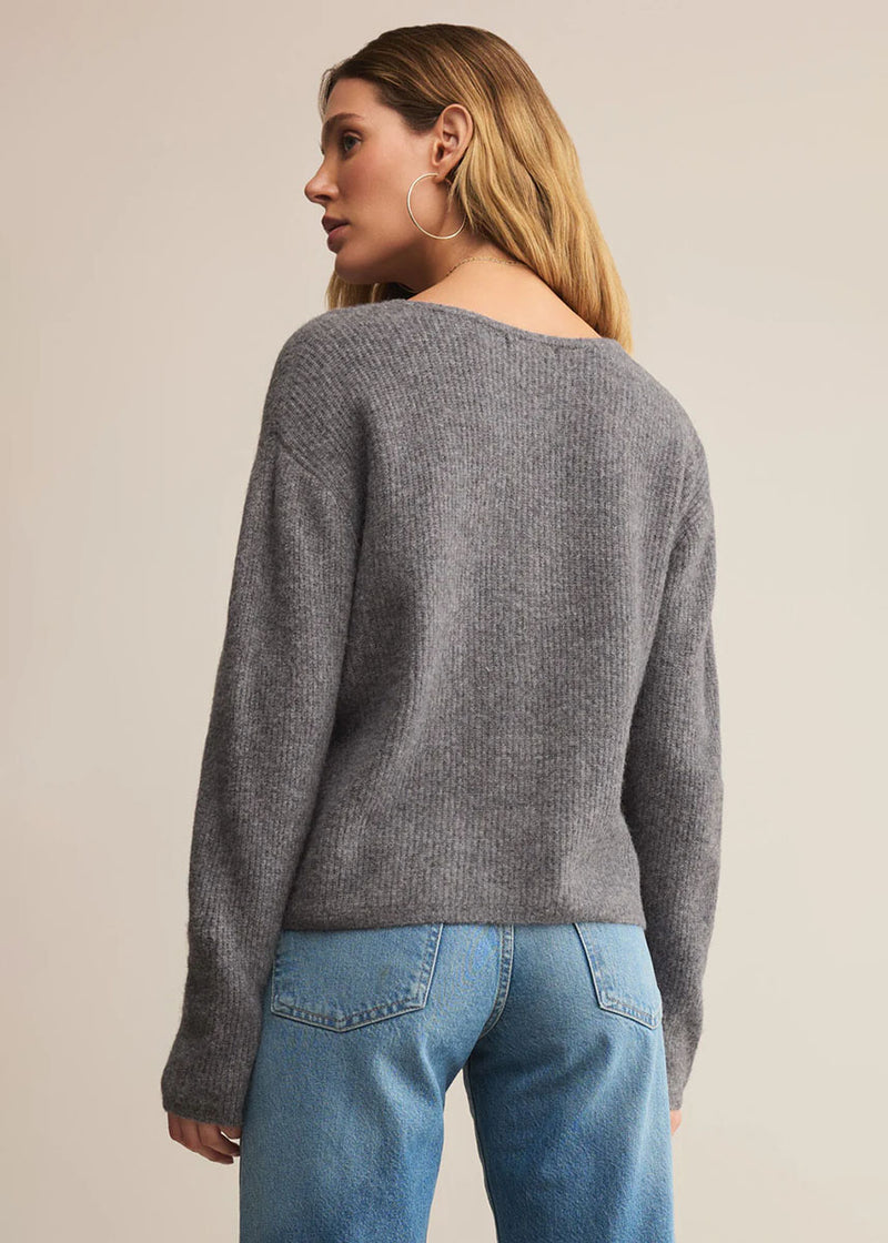 Emile Cardigan - Classic Heather Grey
