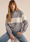 Landing Colorblocked Hoodie - Classic Heather Grey