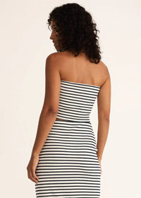 Caffari Stripe Tube Top - Eclipse
