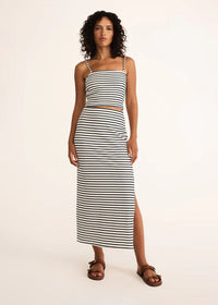 Caffari Stripe Tube Top - Eclipse
