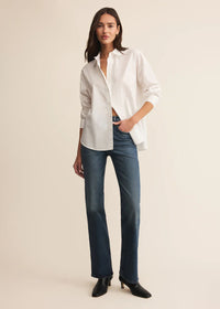 Elevated Poplin Shirt - White