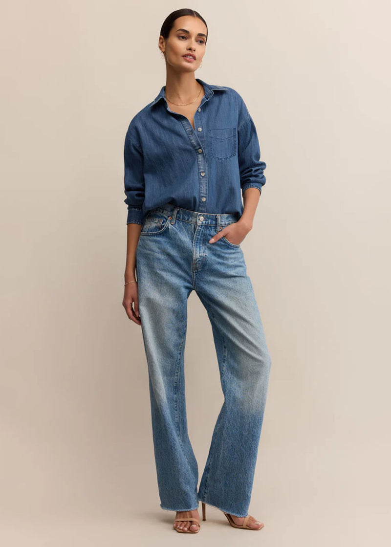 Atwood Denim Shirt - Medium Indigo