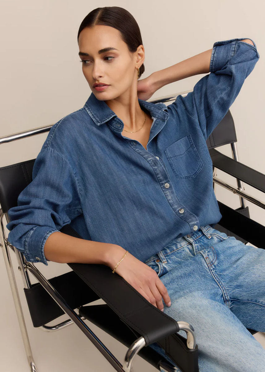 Atwood Denim Shirt - Medium Indigo