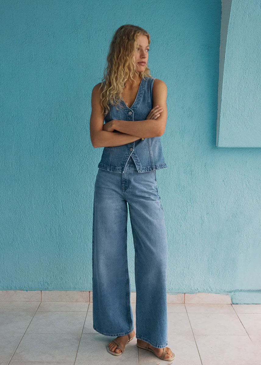 Porto Denim Vest - Eternity
