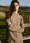 Gia Crew Neck Sweater - Chai