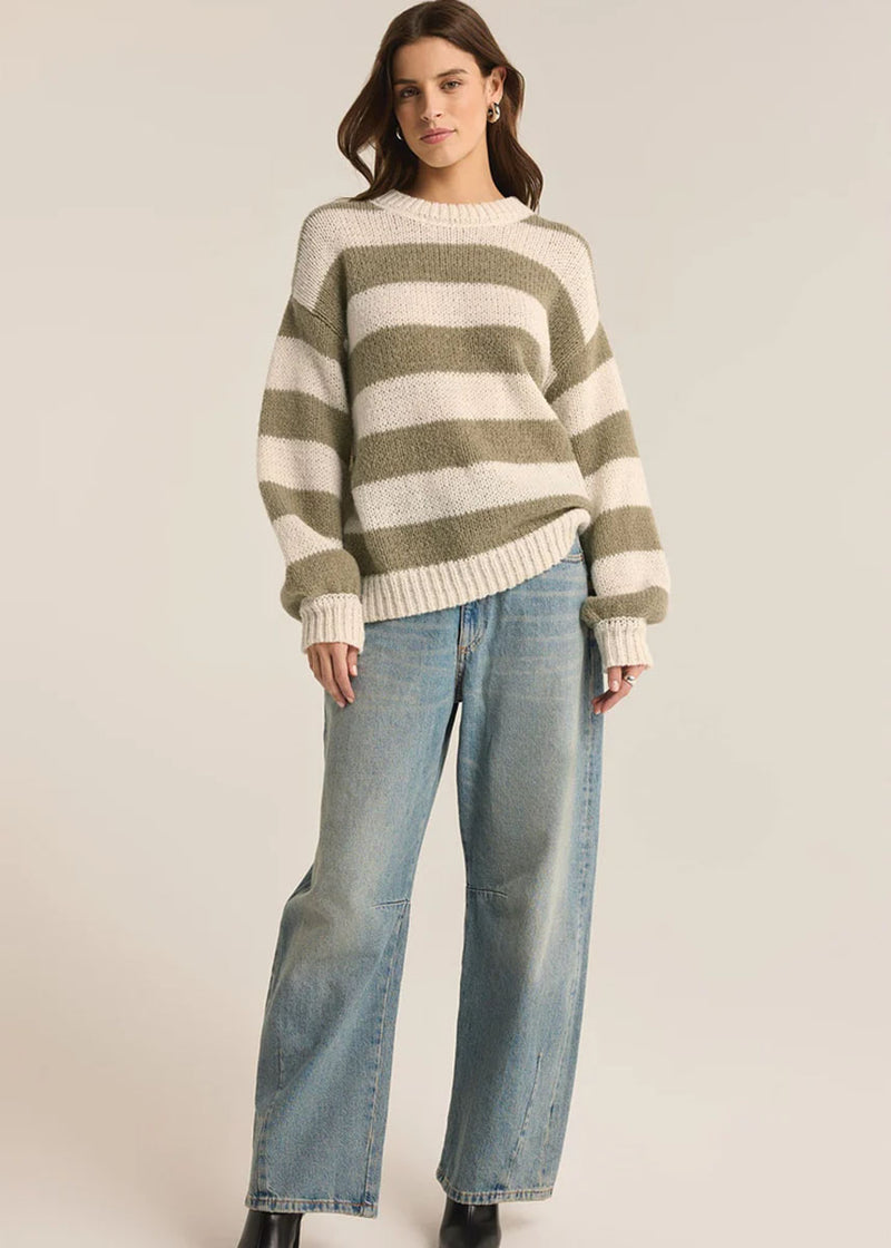 Anders Stripe Sweater - Willow