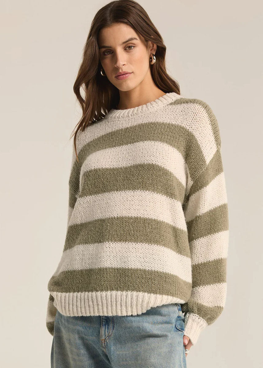 Anders Stripe Sweater - Willow