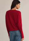 Outlook Cardigan - Haute Red