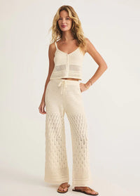 Tay Crochet Tank - Sea Salt