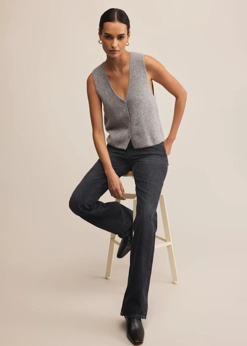 Bryce Sweater Vest - Medium Heather Grey